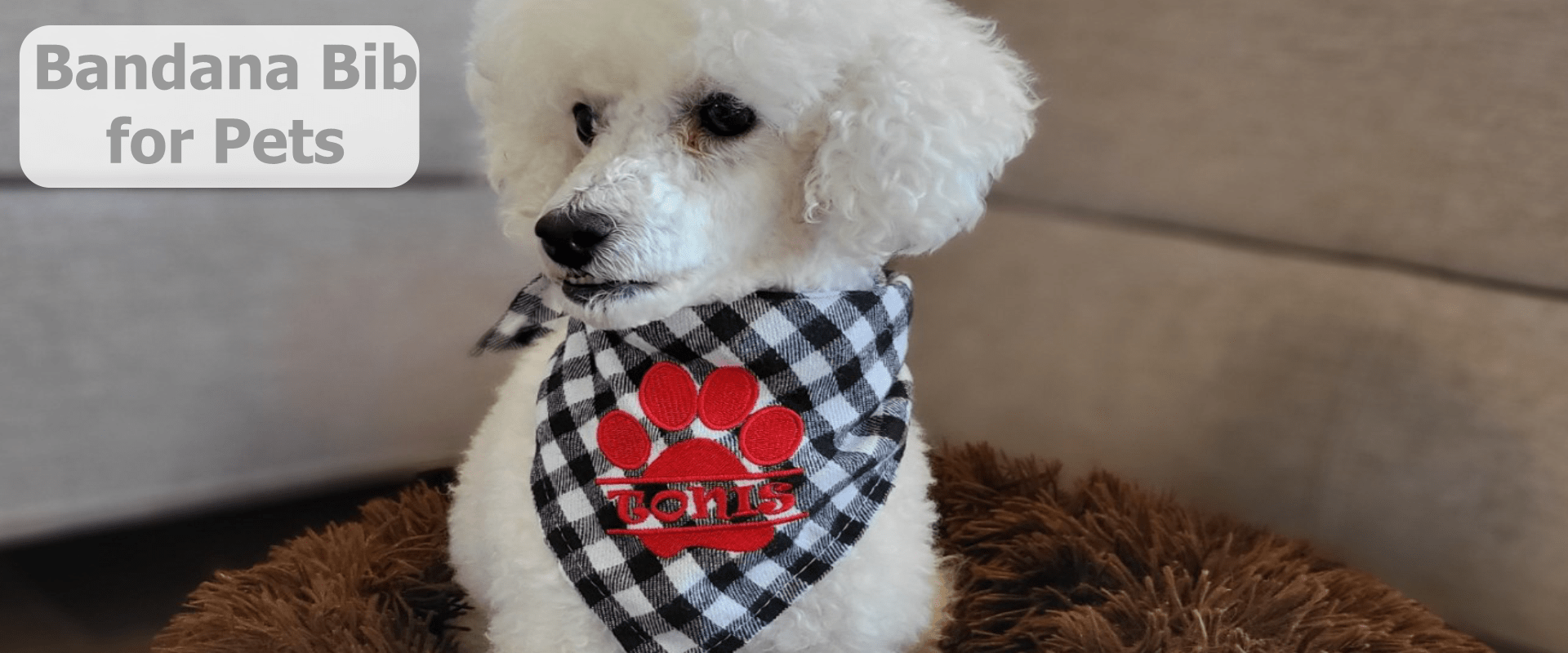 Bandana Bib for Pets
