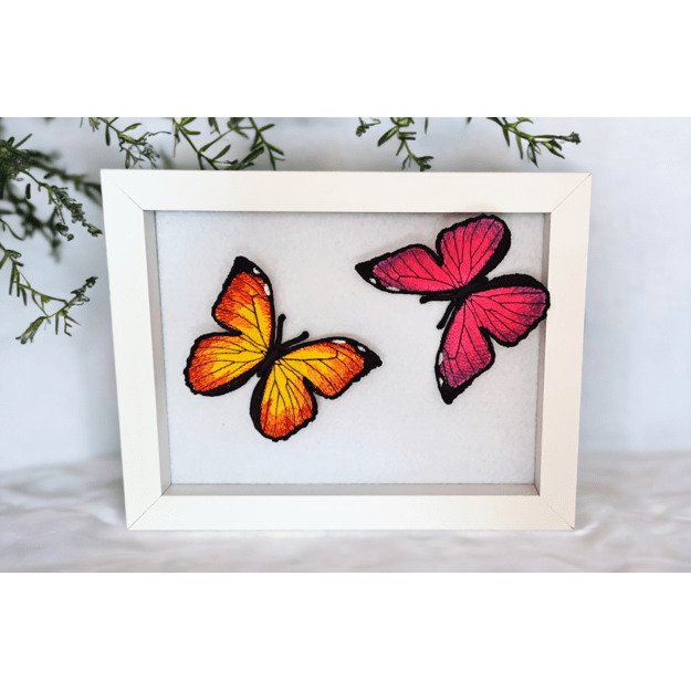 3D Embroidered BUTTERFLY 1pc