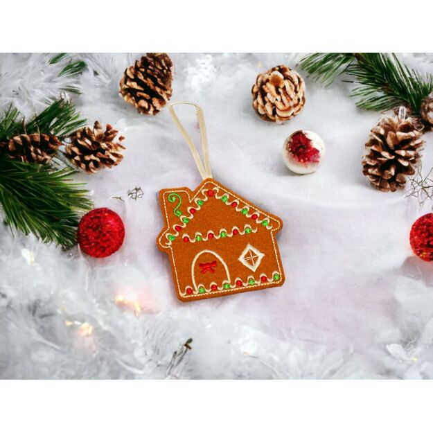 Christmas Tree Ornament - HOUSE (1pc)