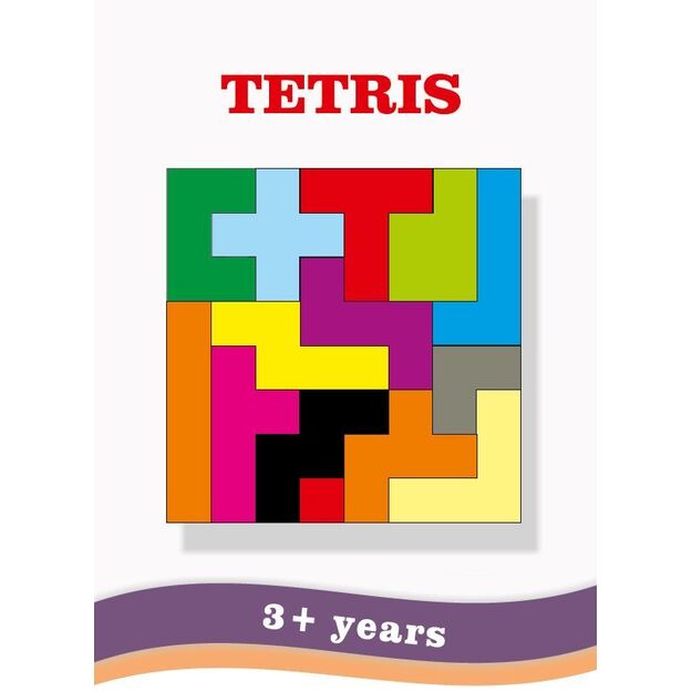 Educational Toy TETRIS/ Felt Puzzle