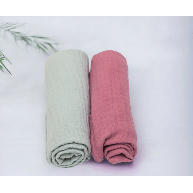 Muslin Gauze cloth Set of 2 (single layer)