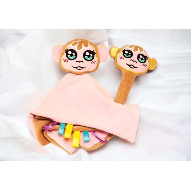 Plush Soft Toys SET #1 (Sleep Toy + Rattle)