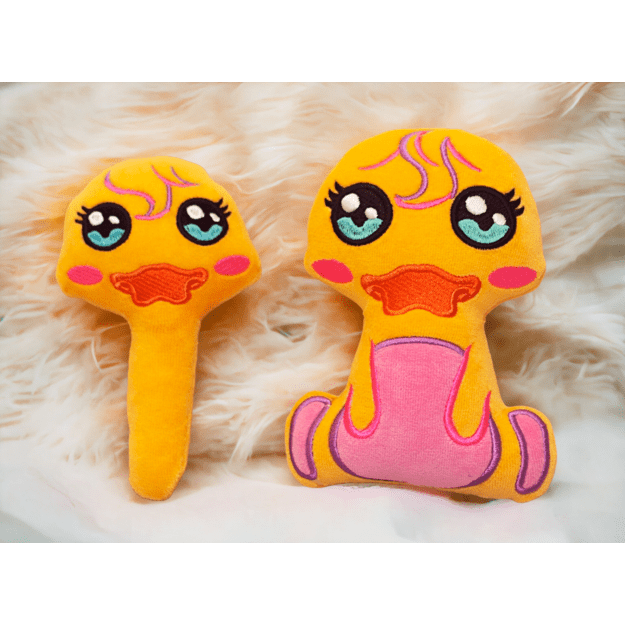 Plush Soft Toys SET #2 (Rattle + Sleep Toy)