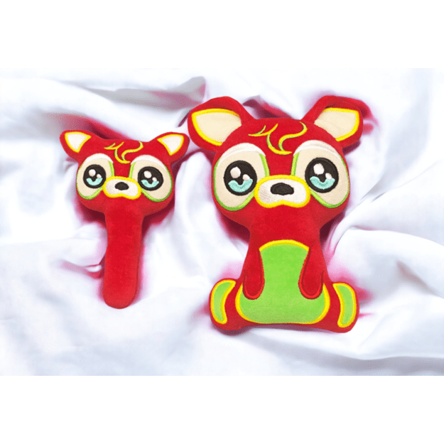 Plush Soft Toys SET #2 (Rattle + Sleep Toy)