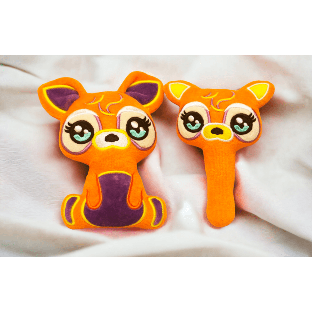 Plush Soft Toys SET #2 (Rattle + Sleep Toy)