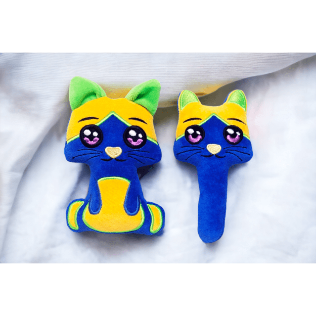 Plush Soft Toys SET #2 (Rattle + Sleep Toy)