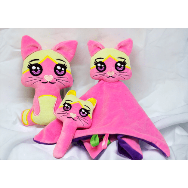 Plush Soft Toys SET #4 (Sleep Toy+Rattle+Plush Toy)