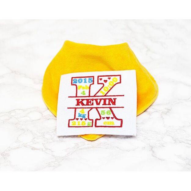 Baby Bandana Bib (cotton velvet)