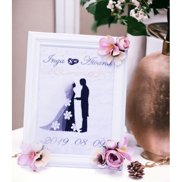 WEDDING ANNOUNCEMENT Frames - Silhouette